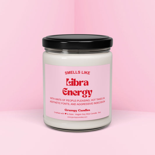 Libra Energy Candle