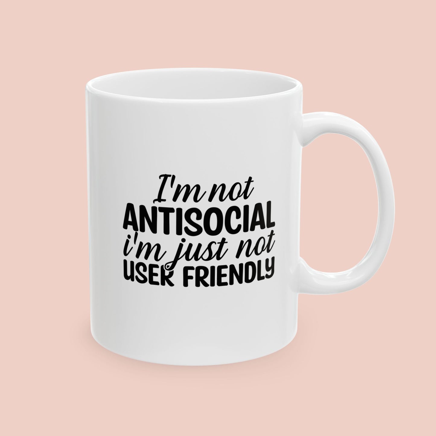 I'm Not User Friendly Mug