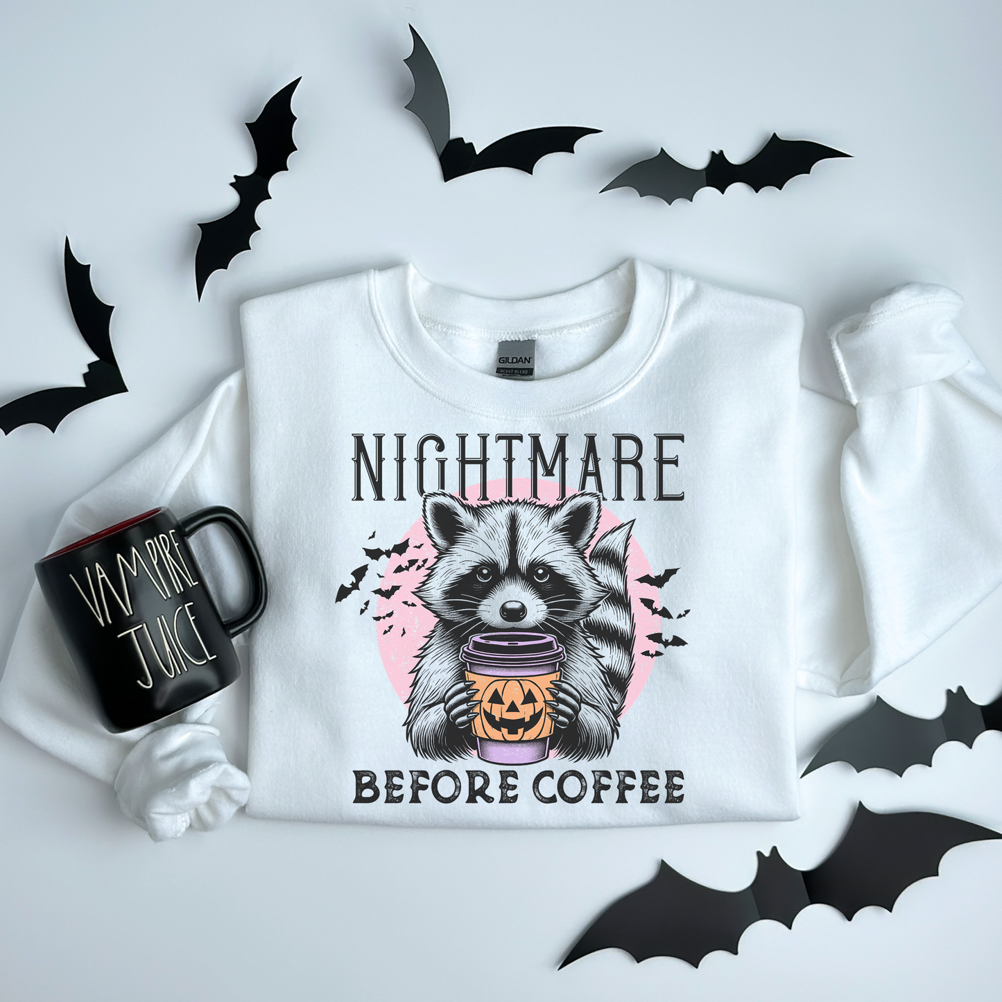 Nightmare Before Coffee Halloween Sweatshirt