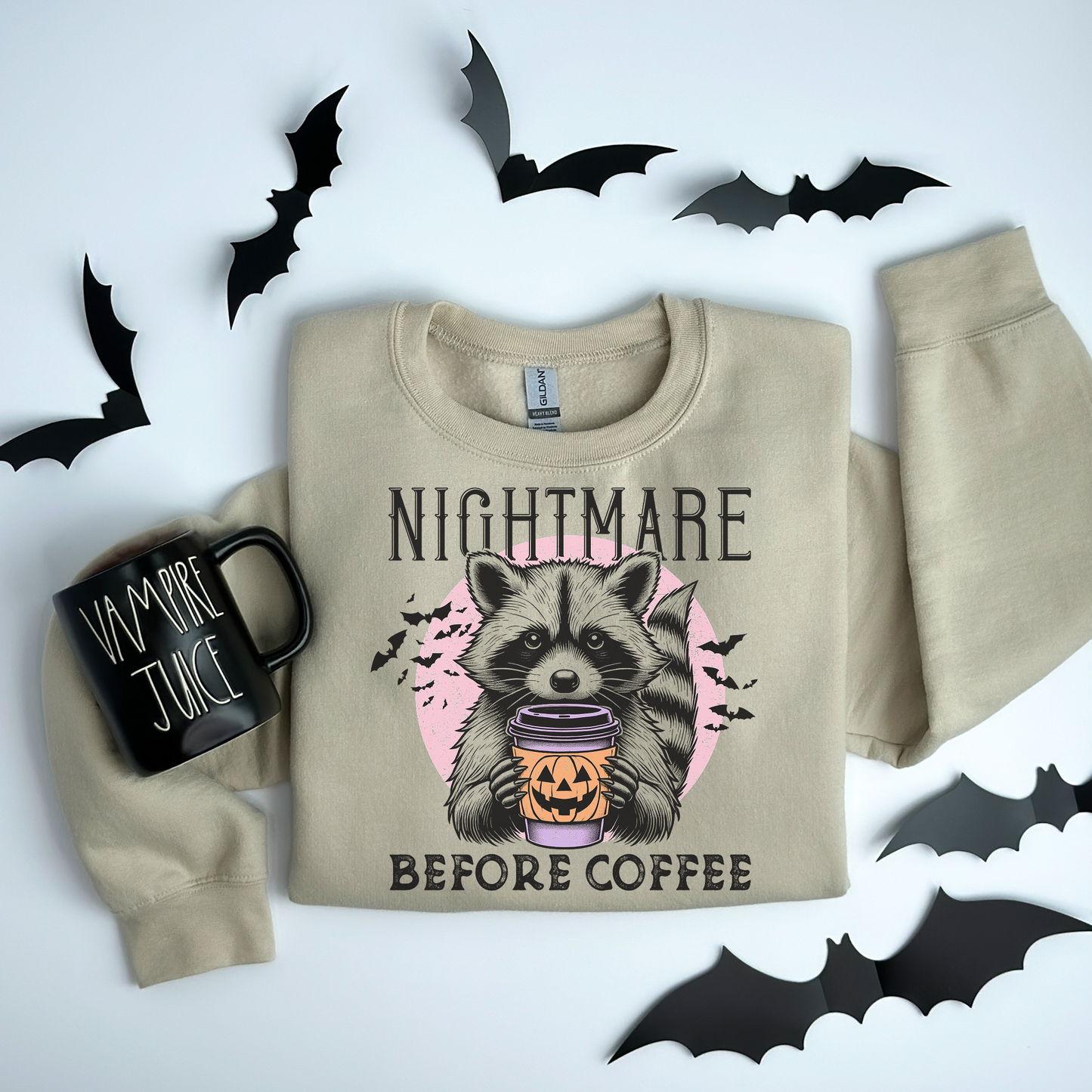 Nightmare Before Coffee Halloween Sweatshirt