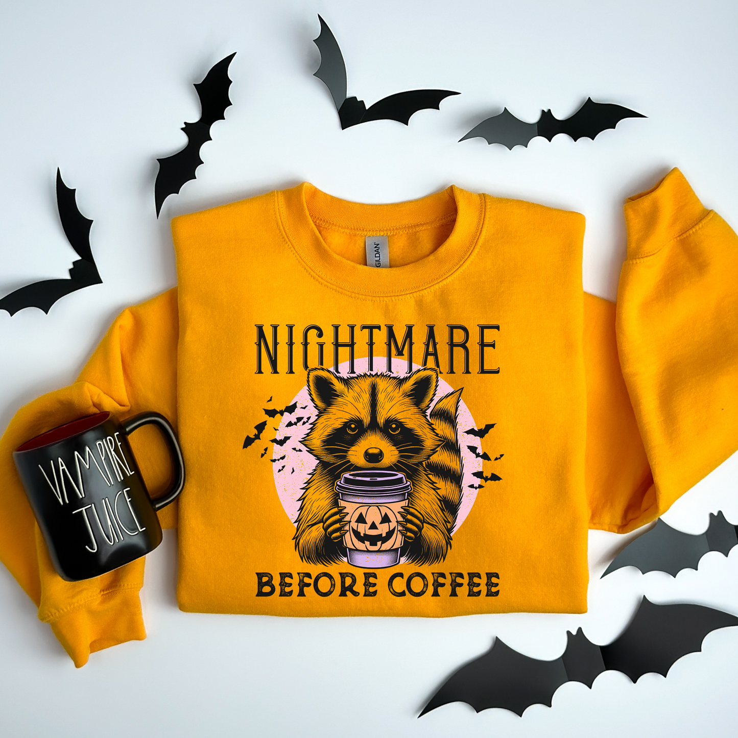 Nightmare Before Coffee Halloween Sweatshirt