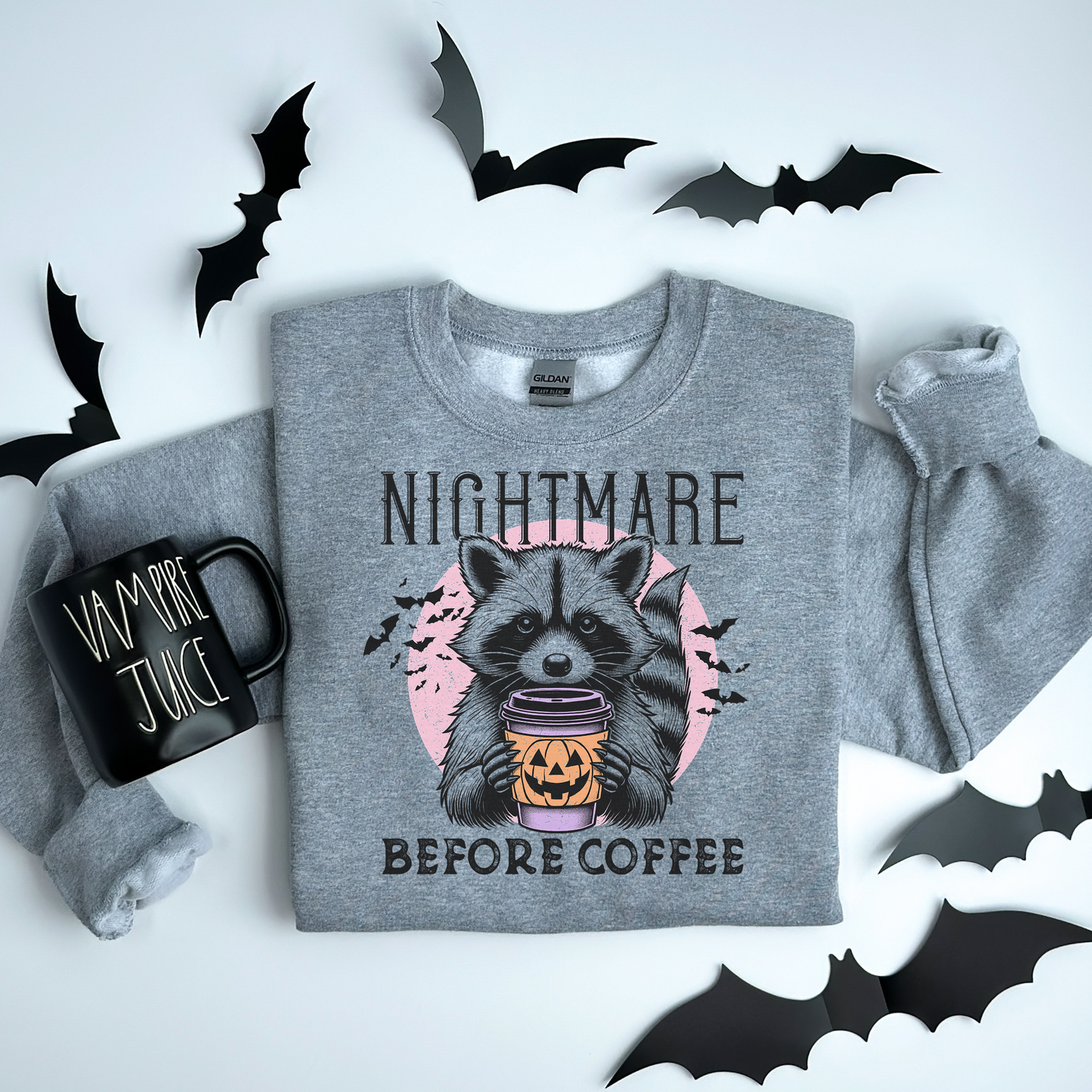 Nightmare Before Coffee Halloween Sweatshirt