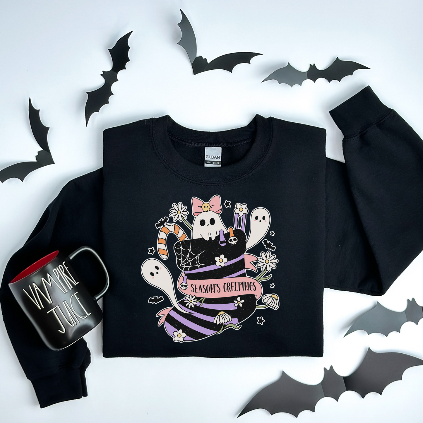 Season's Creepings Halloween Sweatshirt