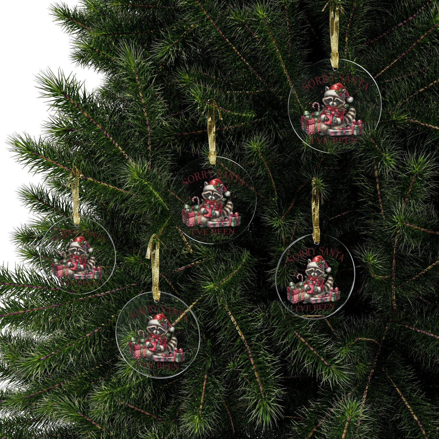 Sorry Santa Ornament