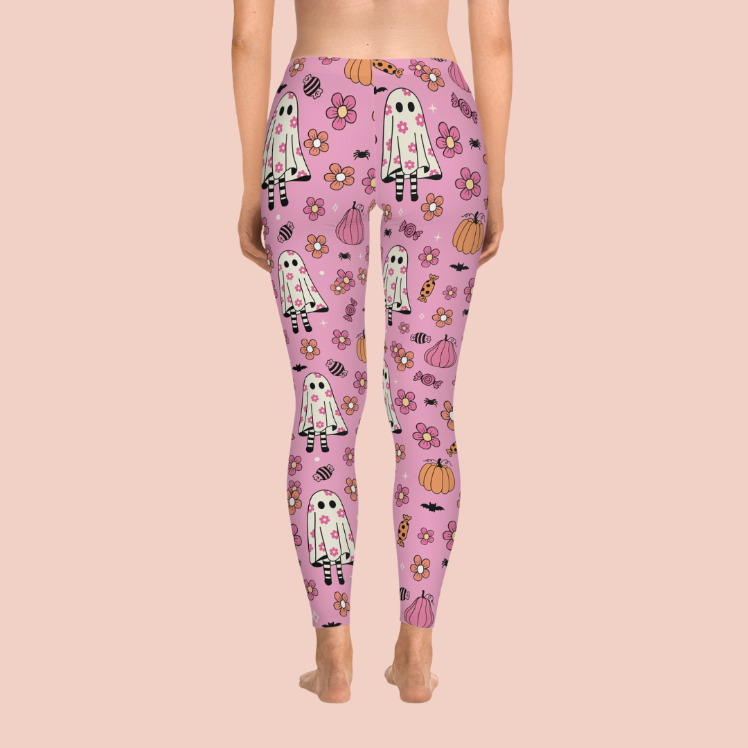 Halloween Boo-quet Leggings