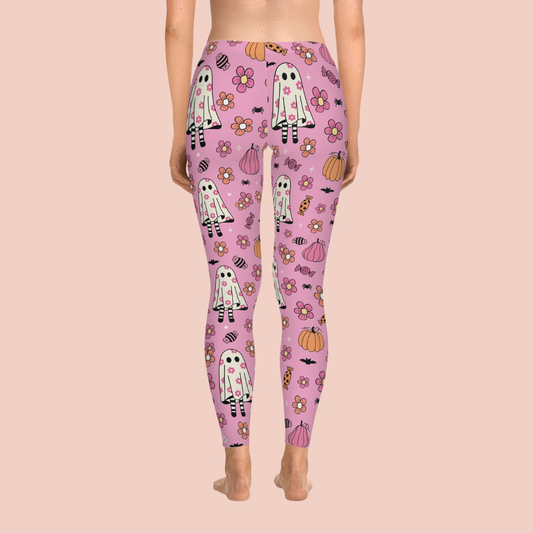 Halloween Boo-quet Leggings