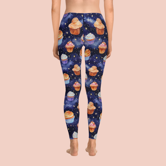 Cupcake Galaxy Leggings