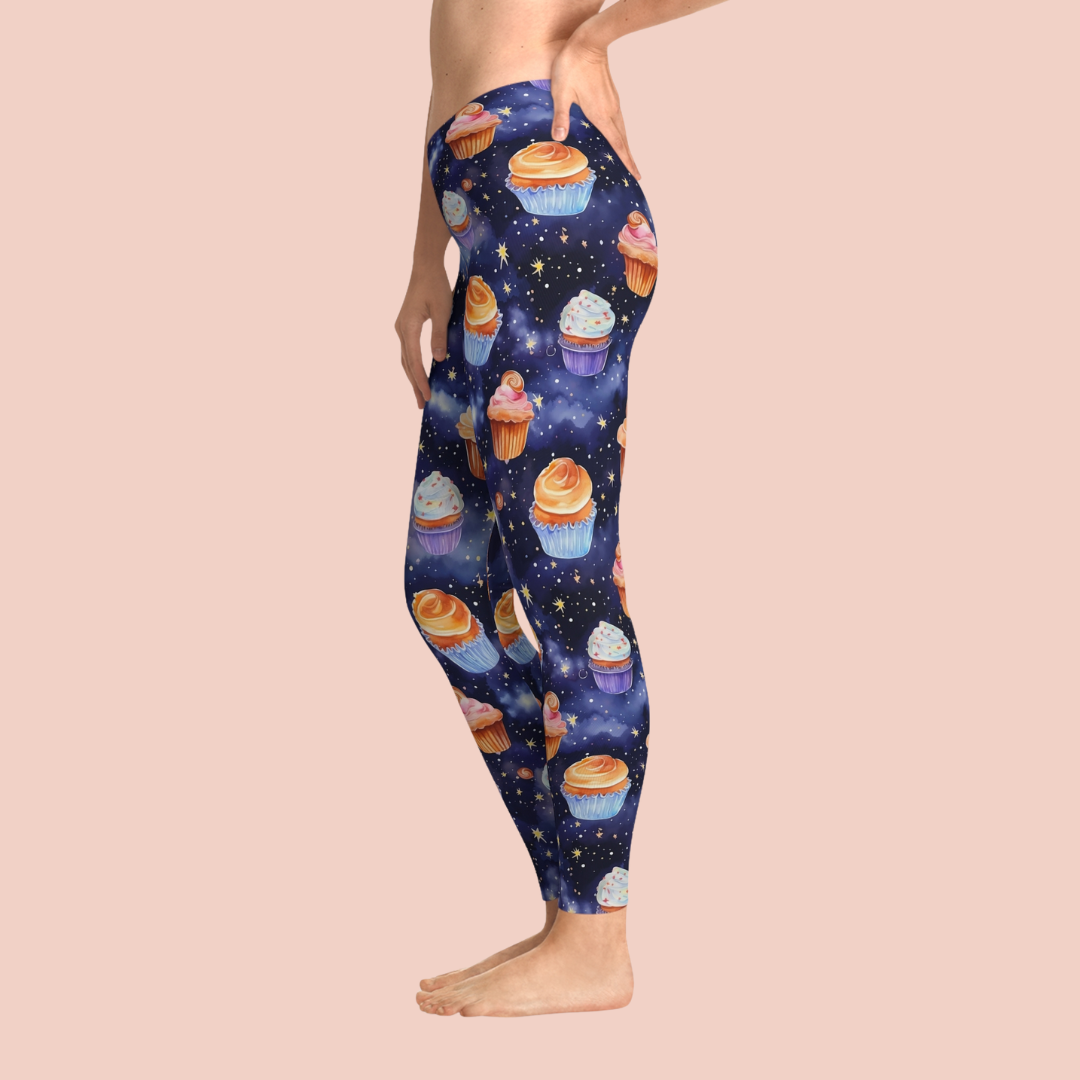 Cupcake Galaxy Leggings
