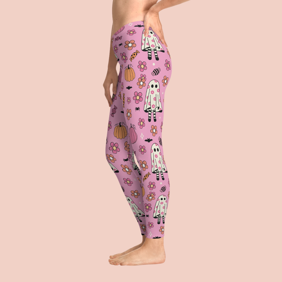 Halloween Boo-quet Leggings