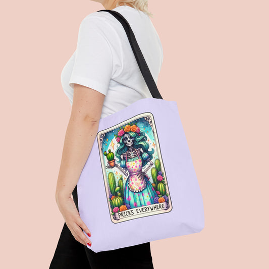 Pricks Everywhere Tarot Card Tote