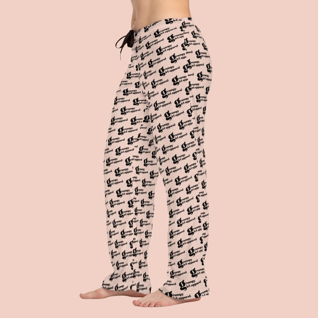 Grumpy Girl Apparel Pajamas - Coral