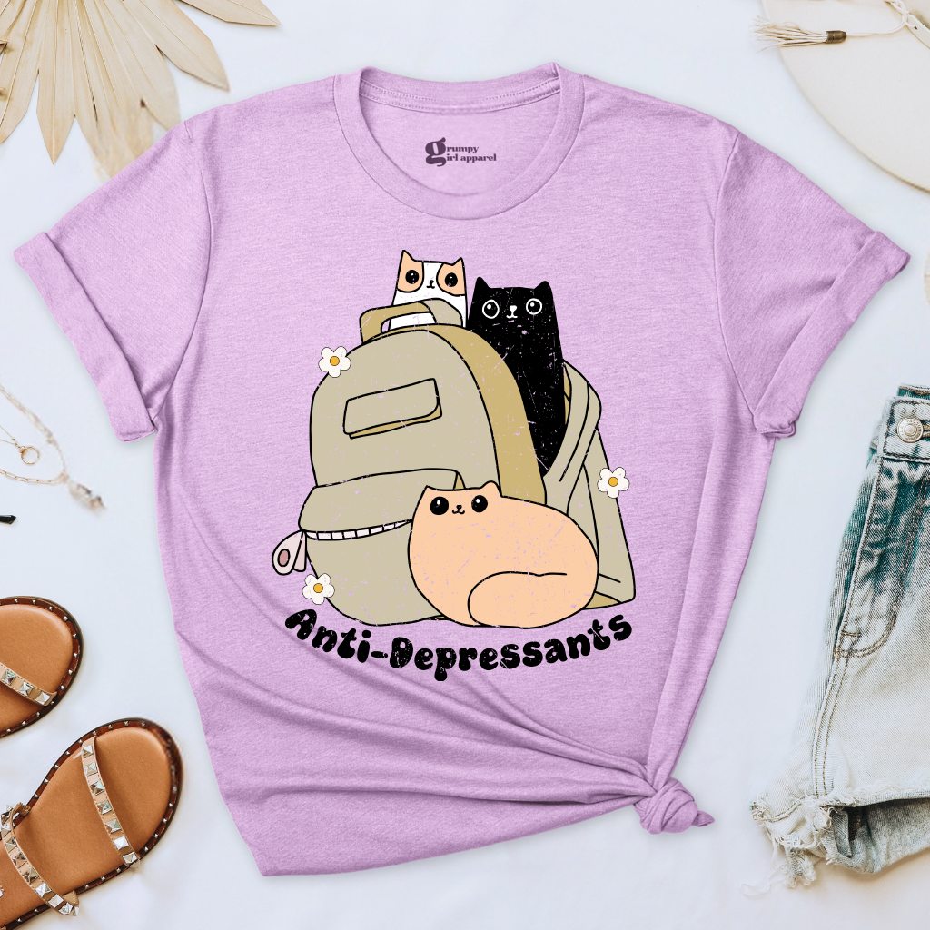 Cat Mom Mood Tee