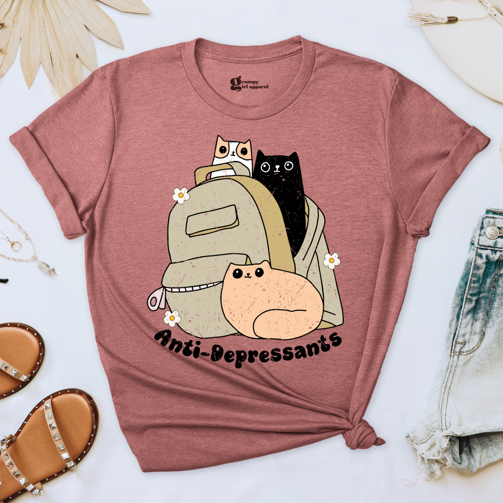 Cat Mom Mood Tee