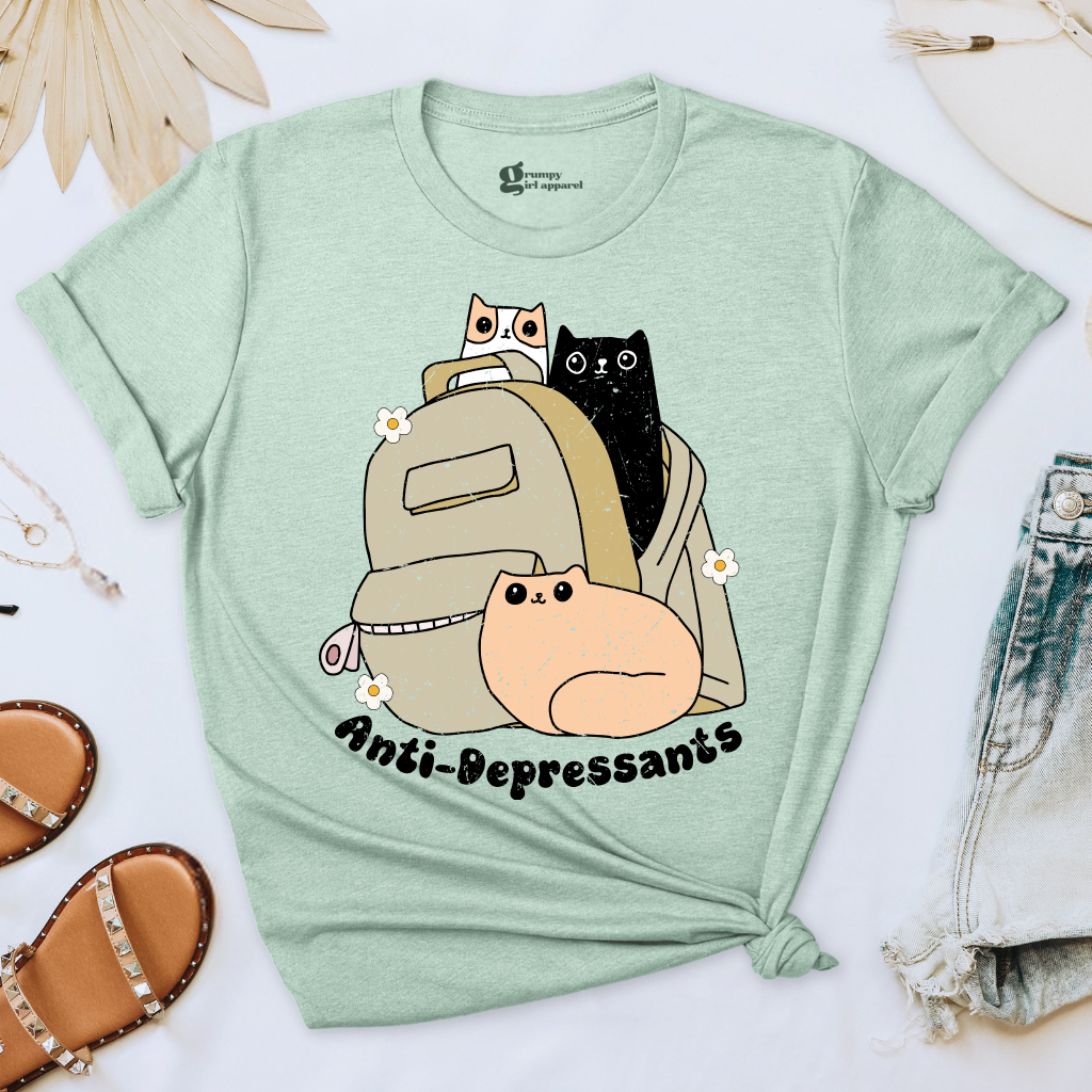 Cat Mom Mood Tee