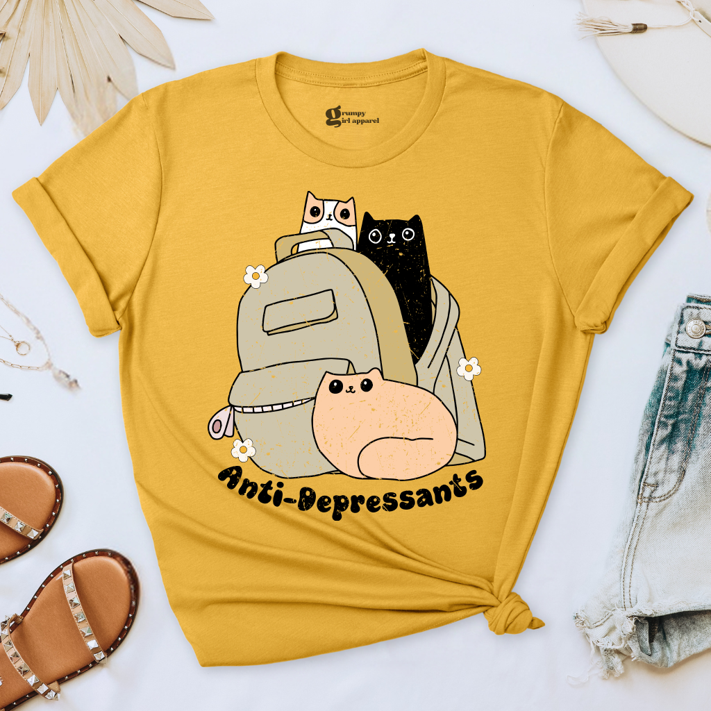 Cat Mom Mood Tee