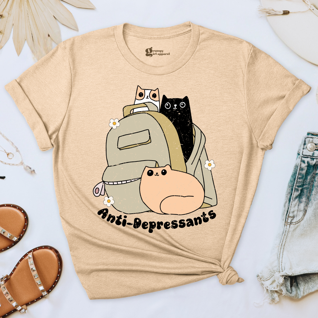 Cat Mom Mood Tee