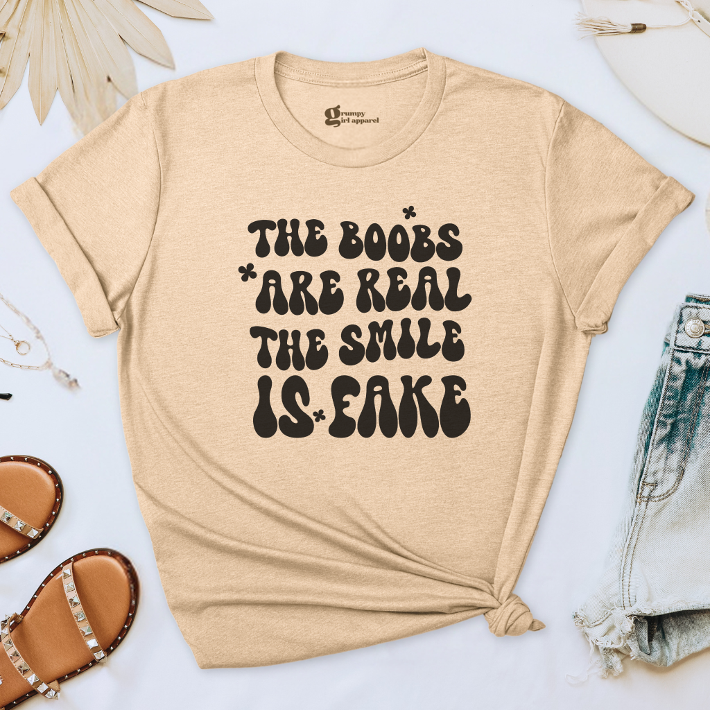 The Smile is Fake Tee