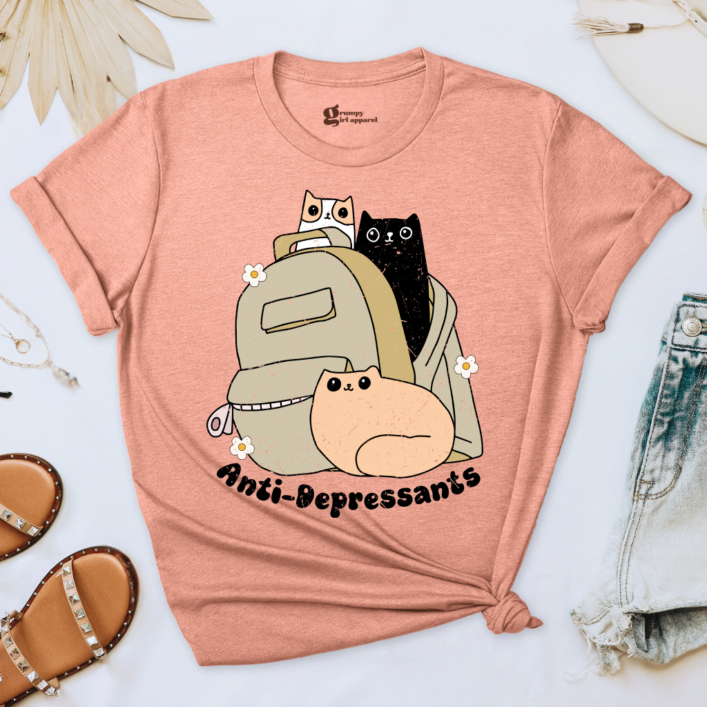 Cat Mom Mood Tee