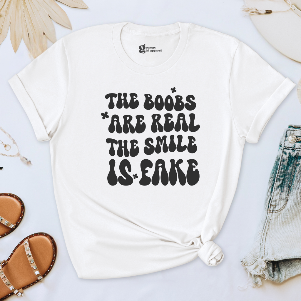 The Smile is Fake Tee