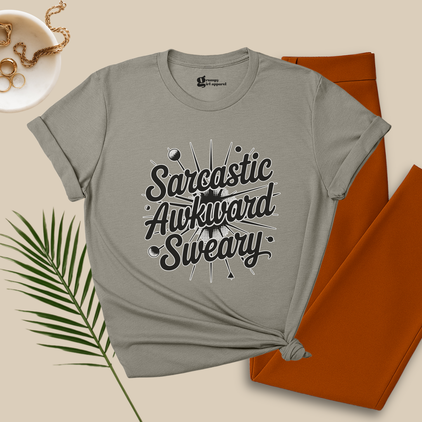 Sarcastic Awkward Sweary Tee