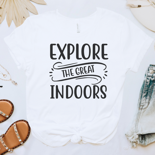 Explore the Great Indoors Tee