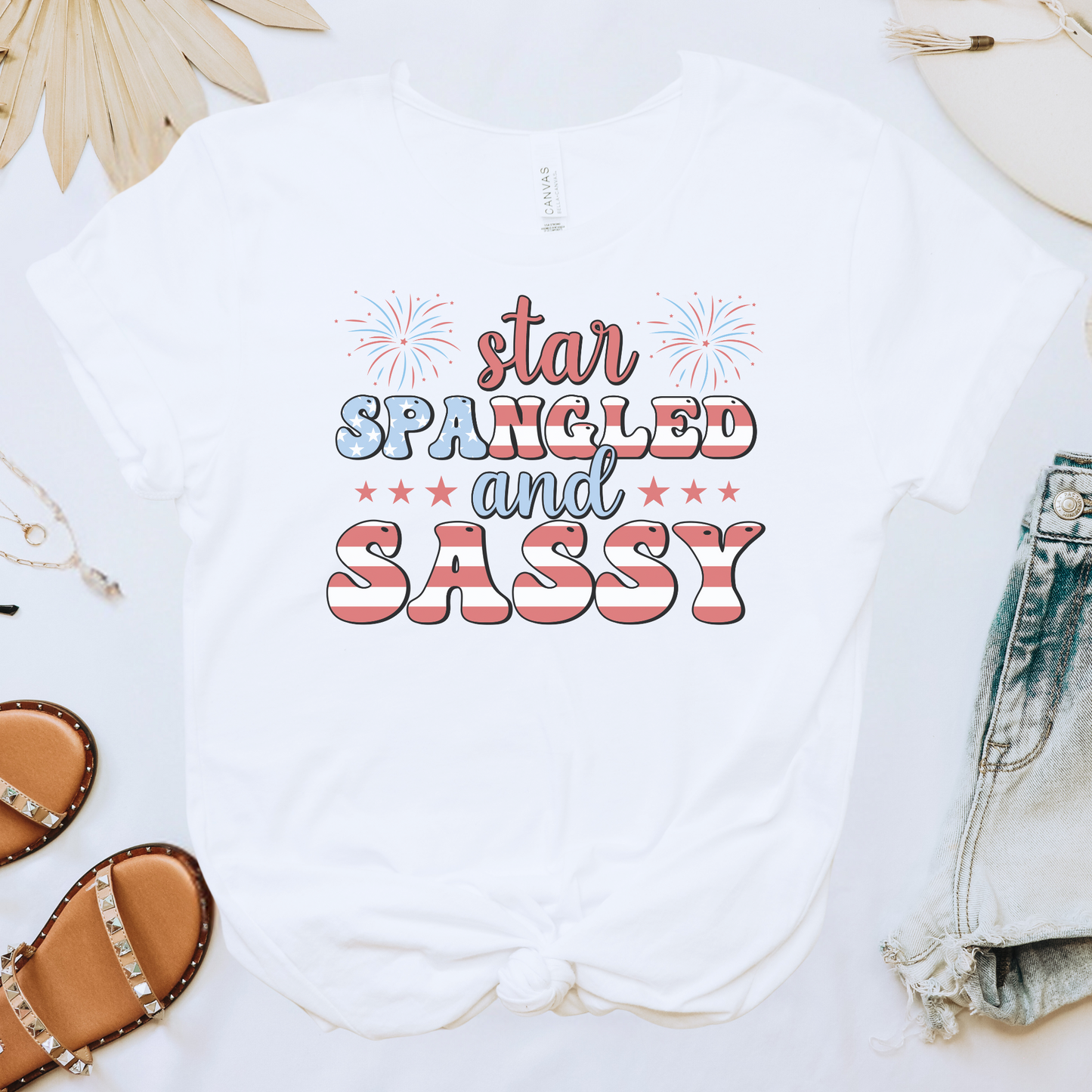 Star Spangled and Sassy Tee