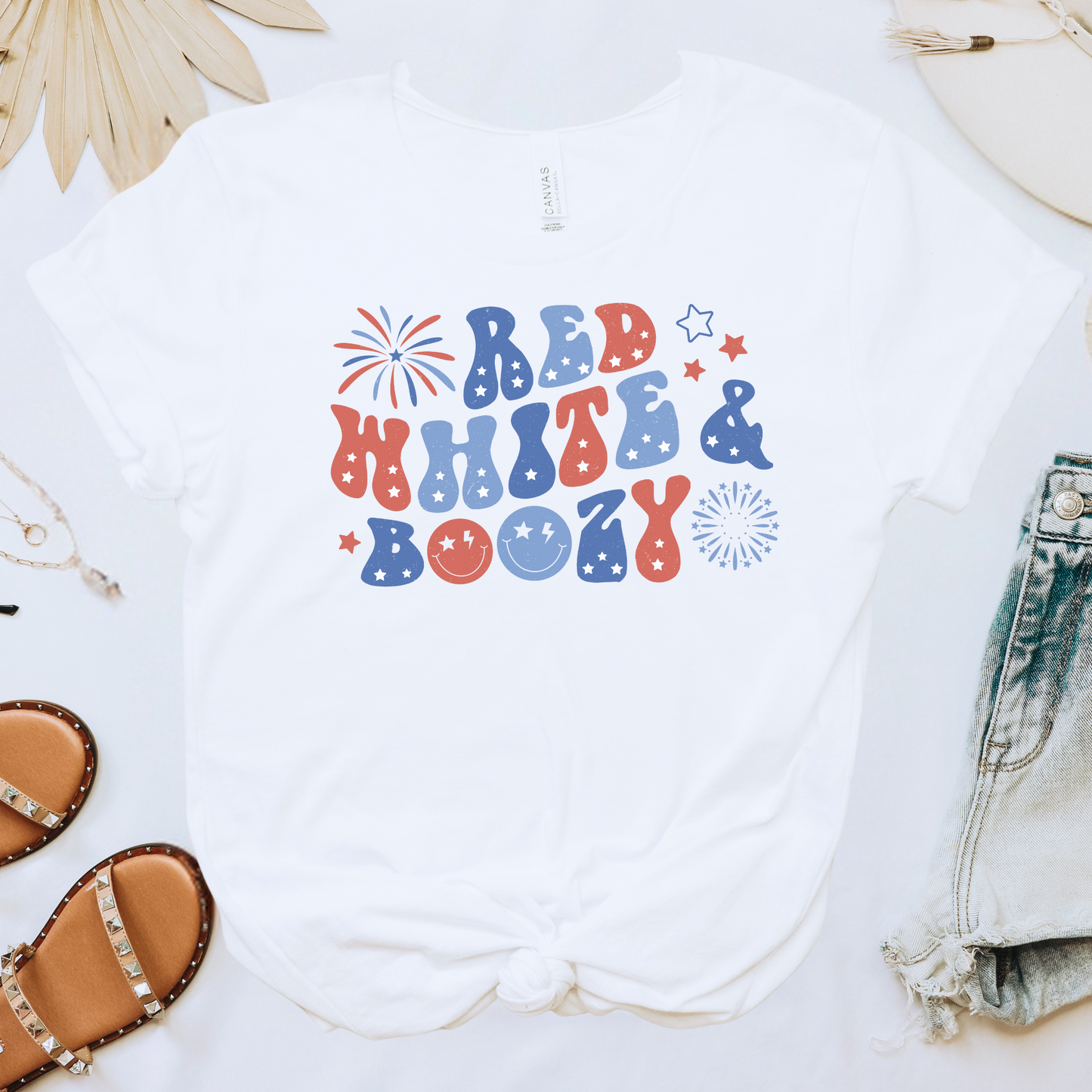 Red White & Boozy Tee