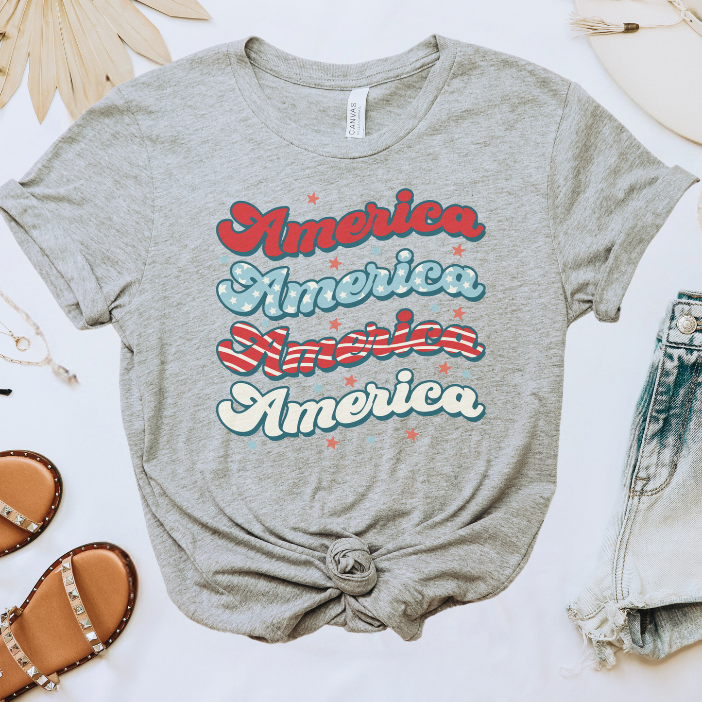 America Retro Tee