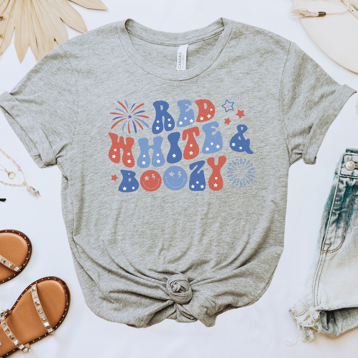 Red White & Boozy Tee