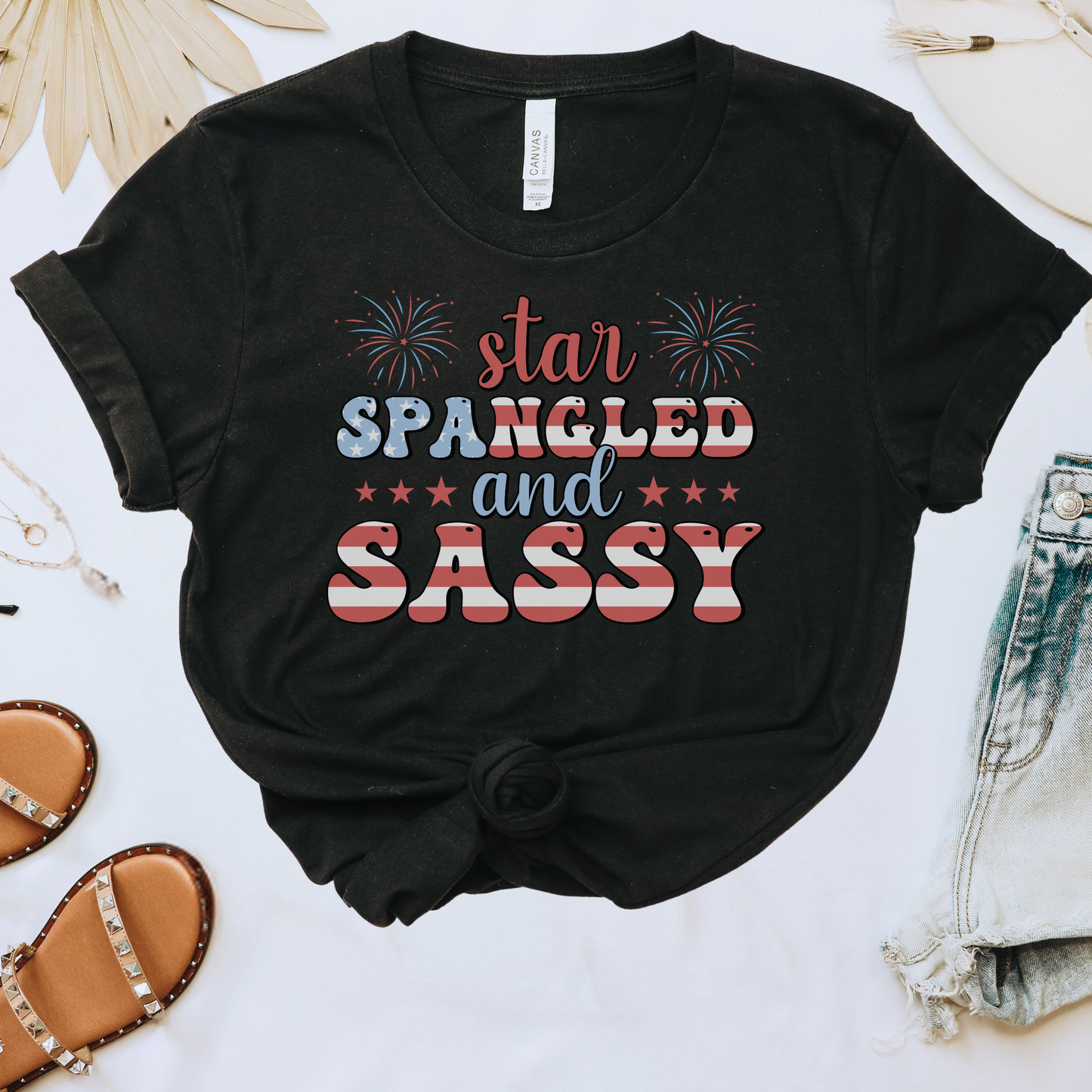 Star Spangled and Sassy Tee