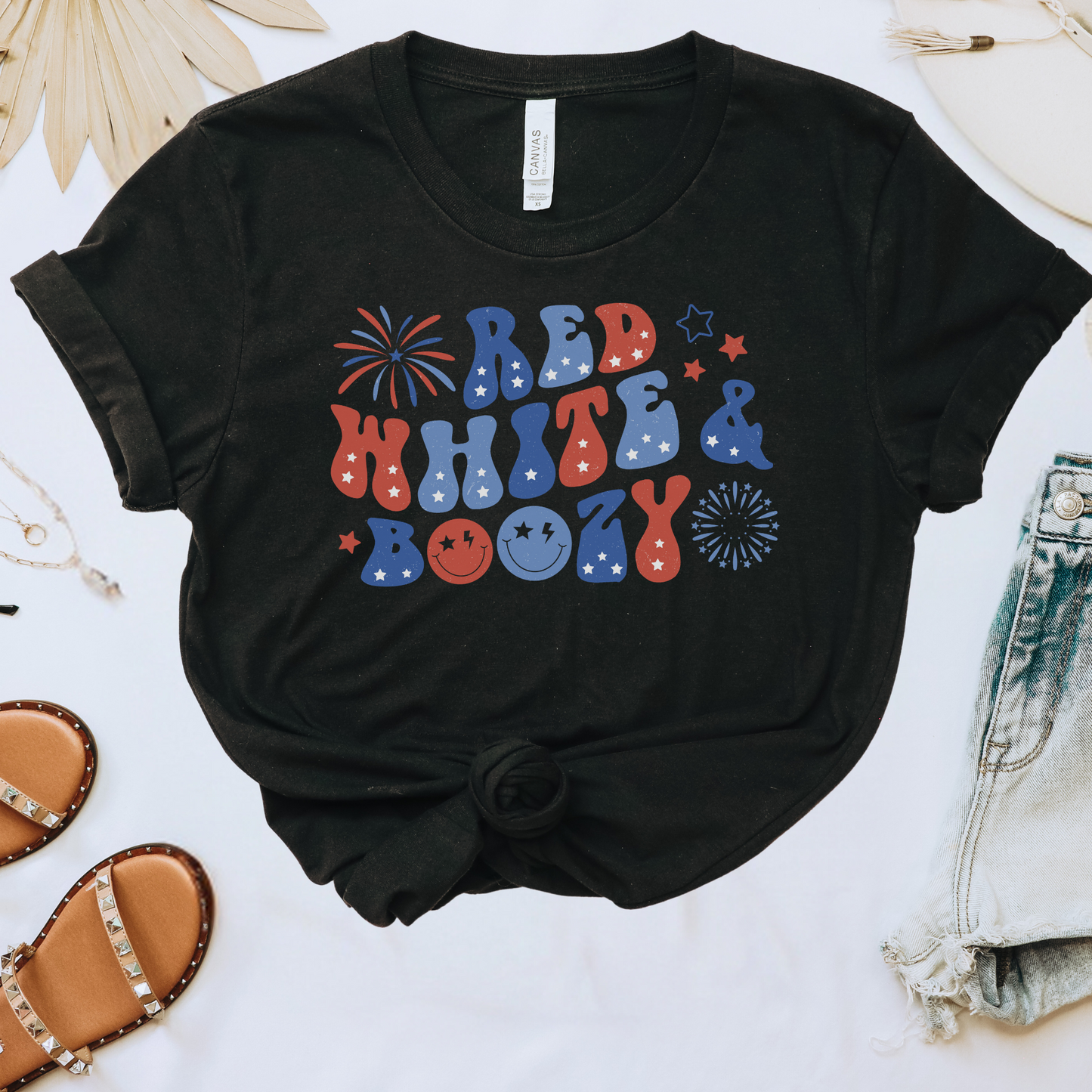 Red White & Boozy Tee