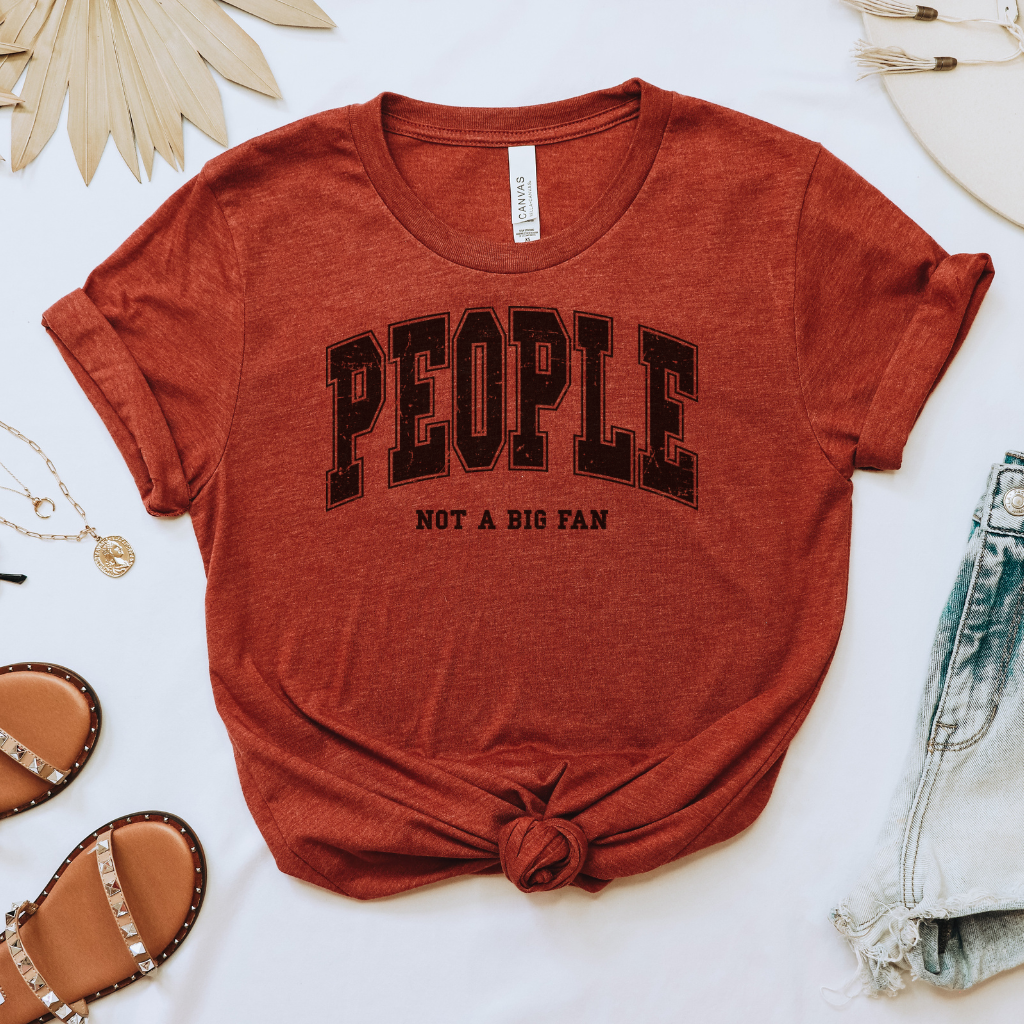 People Not a Big Fan Tee