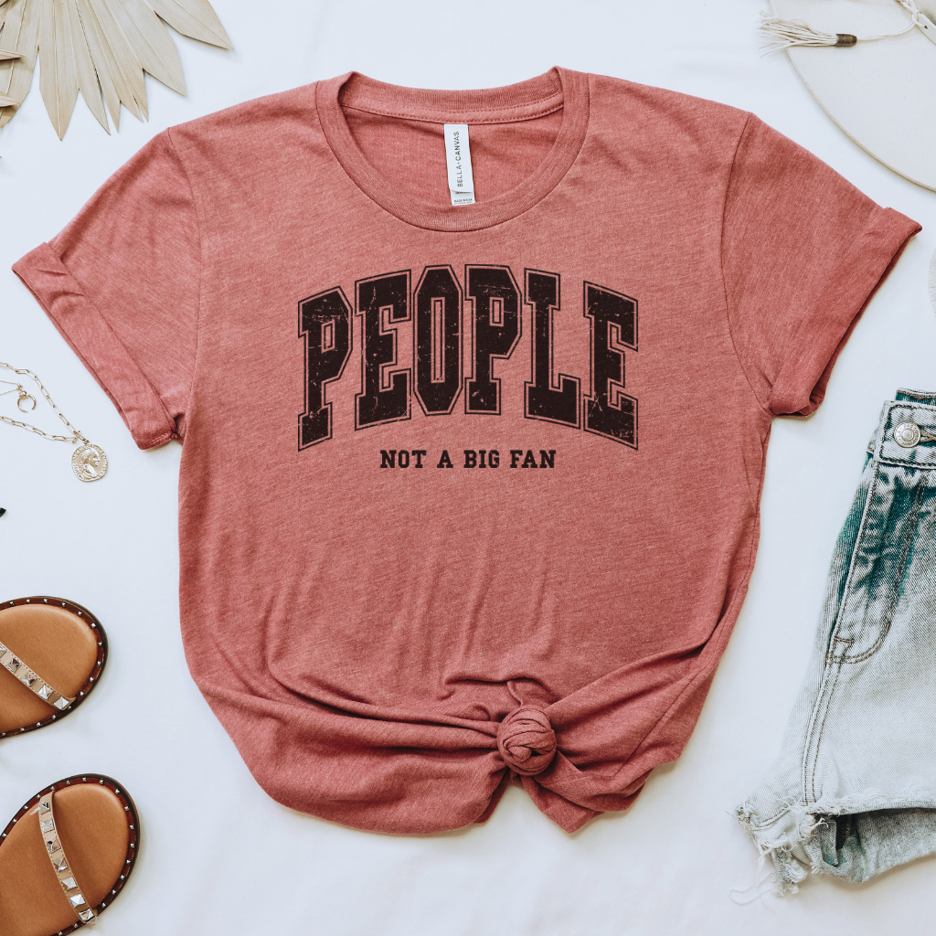 People Not a Big Fan Tee