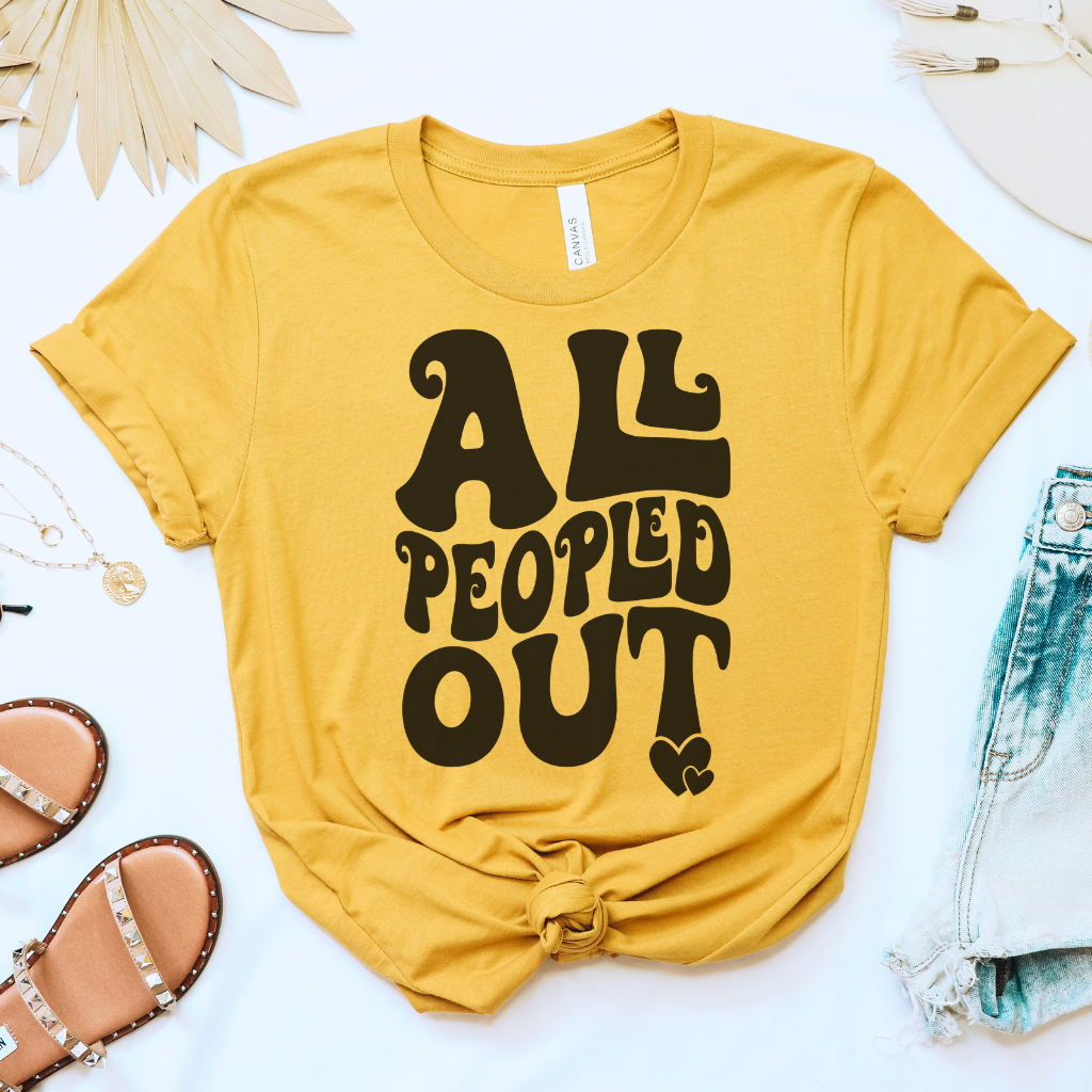 All Peopled Out Tee