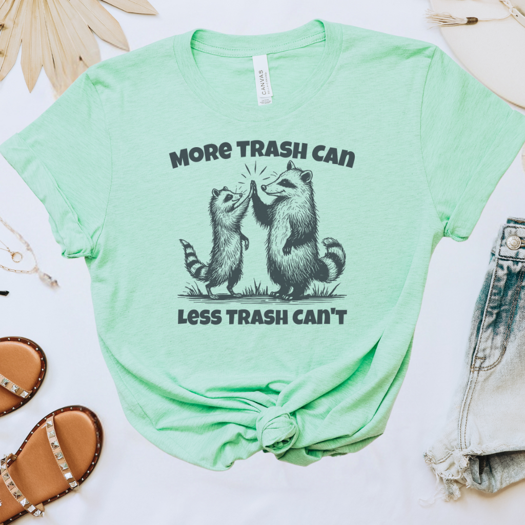 More Trash Can Tee