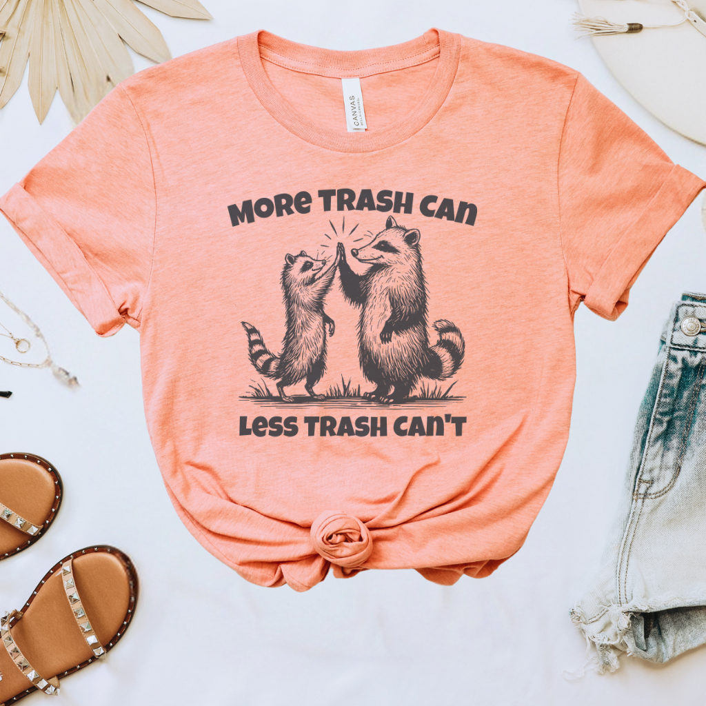 More Trash Can Tee