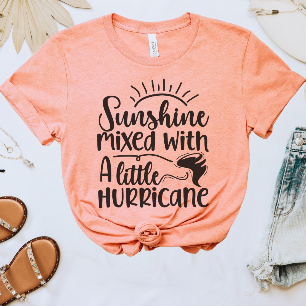 Sunshine Mixed with a Little Hurricane Tee