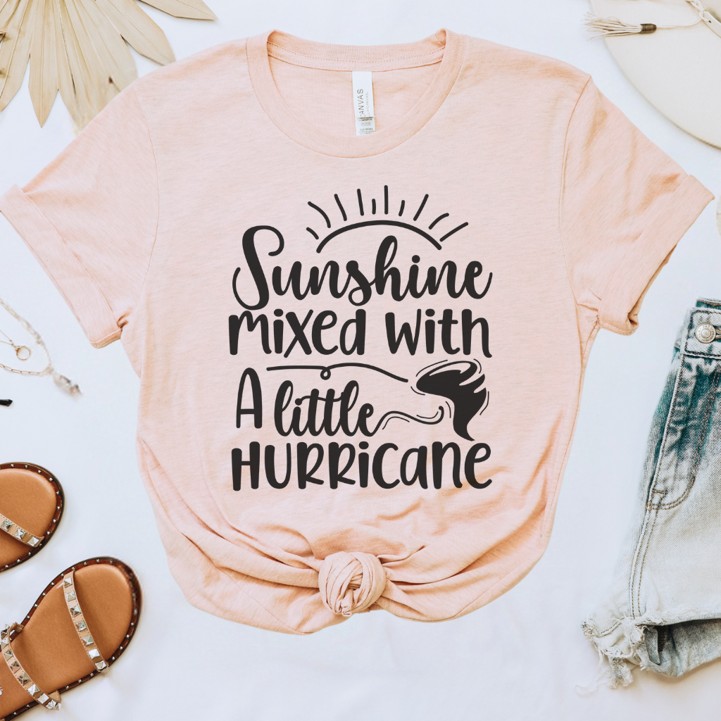 Sunshine Mixed with a Little Hurricane Tee