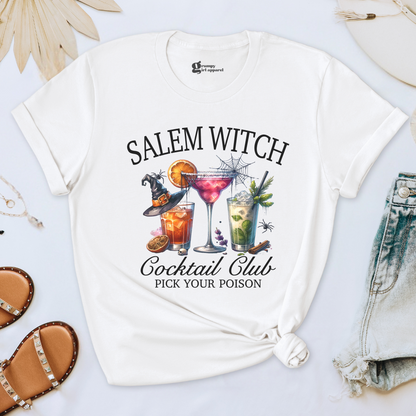 Salem Witch Cocktail Club Tee