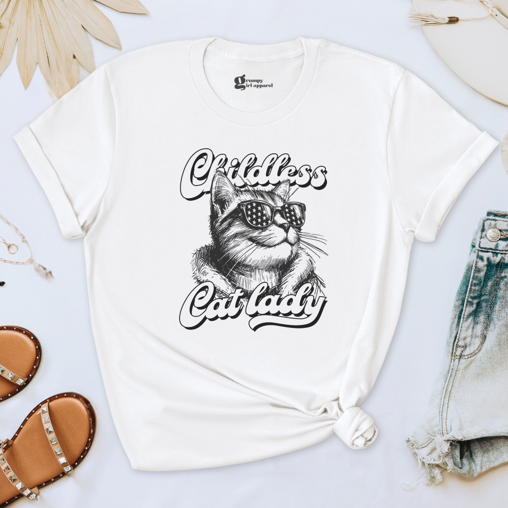 Childless Cat Lady Tee