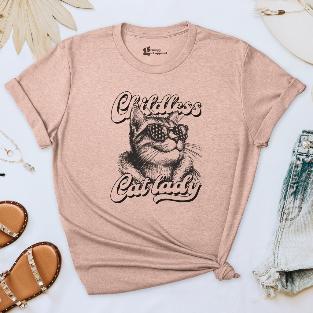 Childless Cat Lady Tee