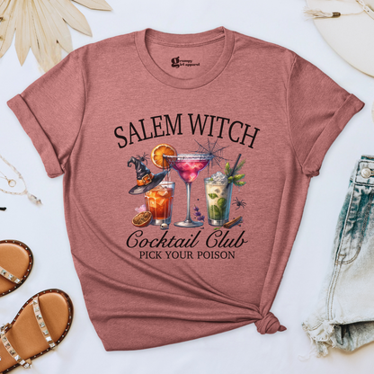 Salem Witch Cocktail Club Tee