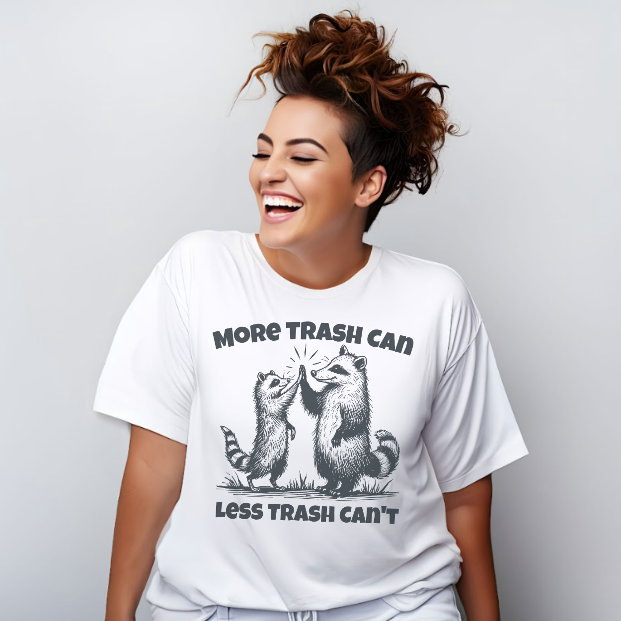 More Trash Can Tee