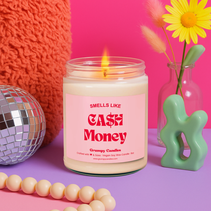 Ca$h Money Candle