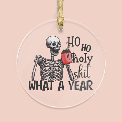 What a Year Ornament