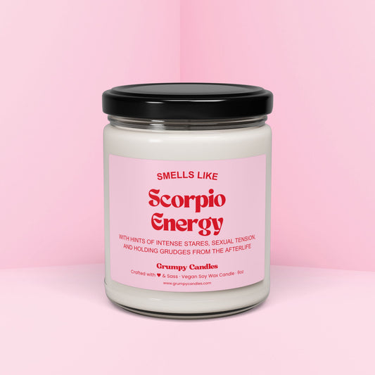 Scorpio Energy Candle