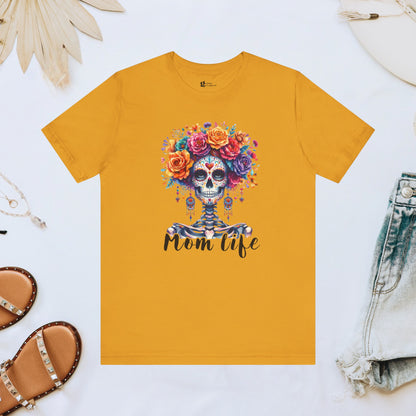 Mom Life Skeleton Tee