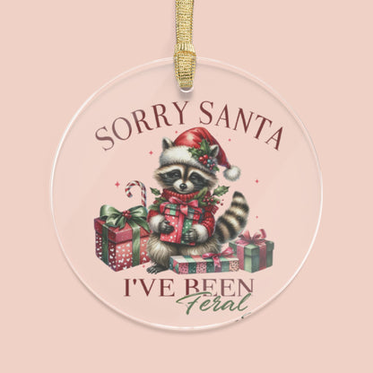 Sorry Santa Ornament