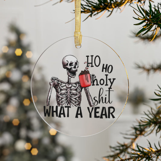 What a Year Ornament