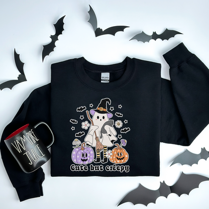 Cute but Creepy Halloween Sweatshirt